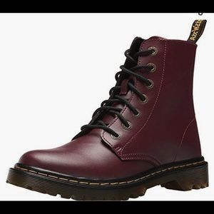 Dr martens luana boots red sz 38 (7L)